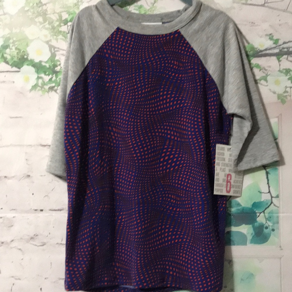 Lularoe Sloan kids shirt 6